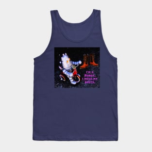 Robot Cowboy Boots Tank Top